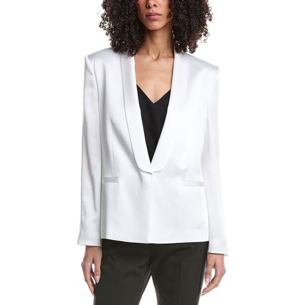 Hugo Boss Womens Janka Blazer, White
